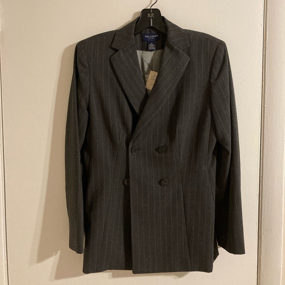 Ann Taylor Double Breasted Blazer